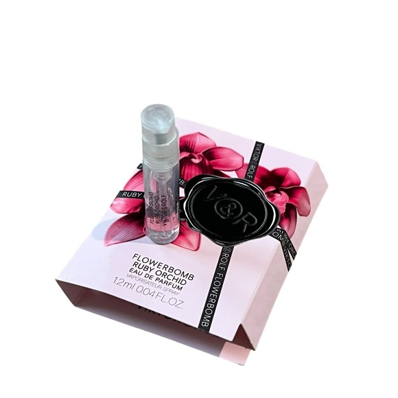 Victor & Rolf Flowerbomb Ruby Orchid Eau de Parfum Sample .04 fl oz /1.2 ml - Picture 1 of 4